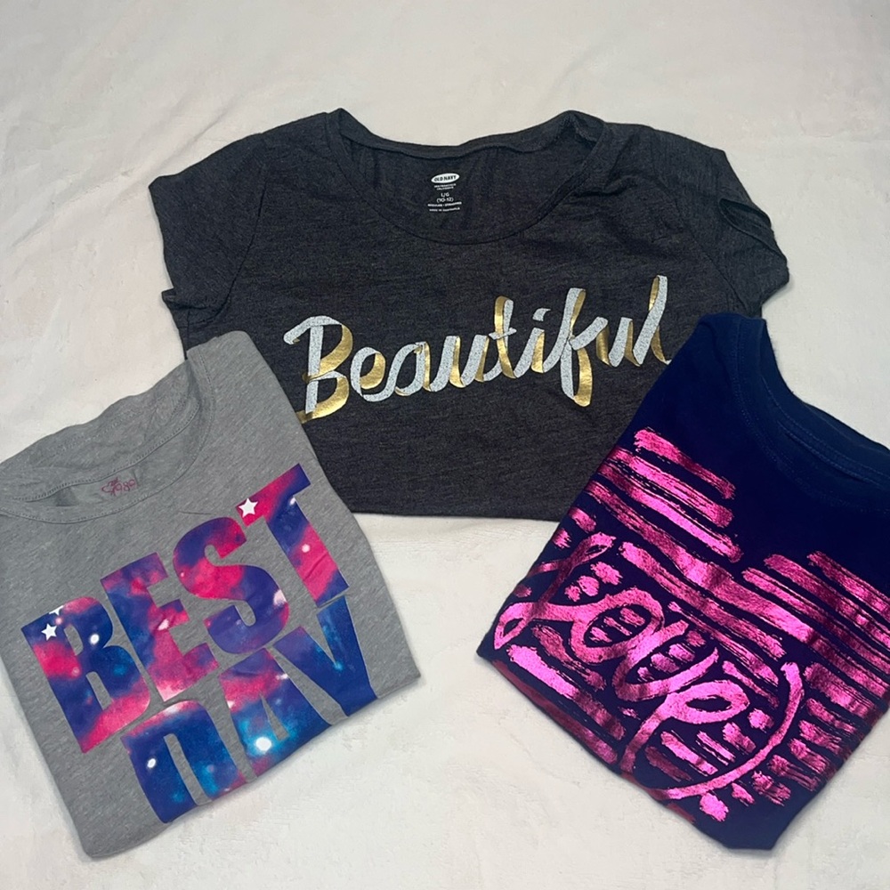 Old Navy, Mudd, Children’s Place SZ Large T shirts great shape